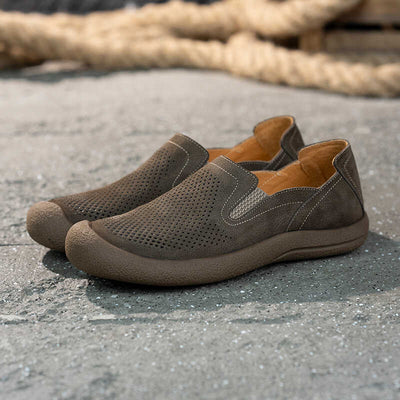 Zapatos de Cuero para Hombre Ligeros con Suela Antideslizante - Image 5