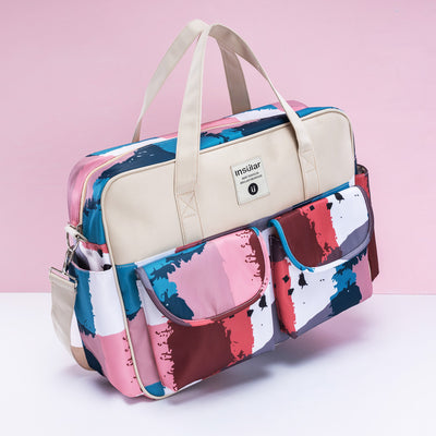 Bolso Maternal Bandolera Elegante con Diseño Asimétrico - Image 10