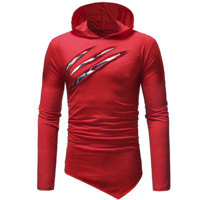 Sudadera Casual Slim con Capucha y Bloques de Color - Image 5