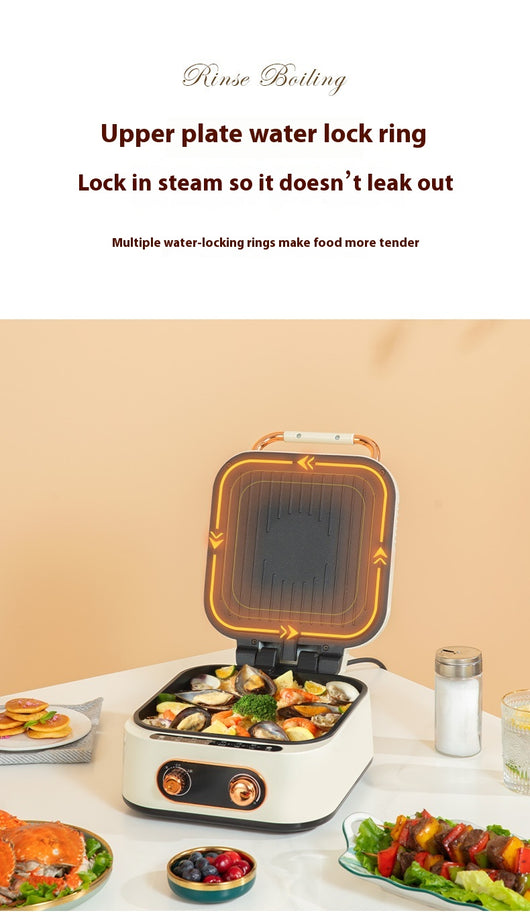 Máquina Multifuncional para Pancakes con Calentamiento Doble Cara - Image 13