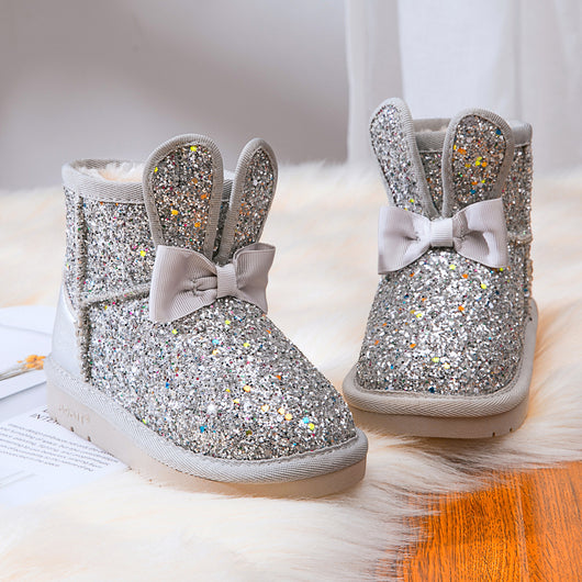 Botas de Nieve Cálidas para Niños en Algodón - Diseño Simple y Funcional - Image 6
