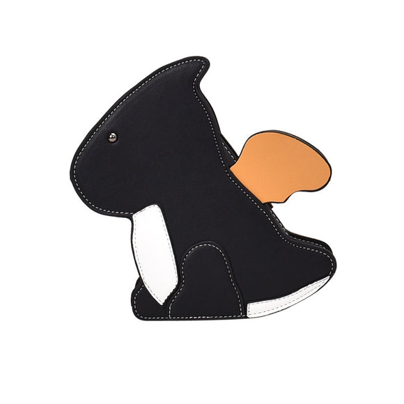 Bolso Mensajero Dinosaurio Divertido con Cadena