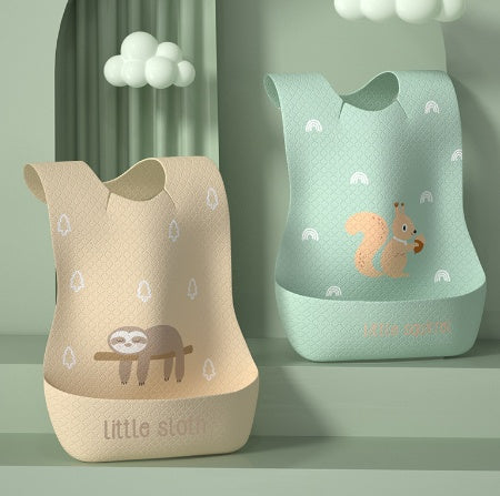 Babero Desechable Absorbente sin Necesidad de Lavar para Bebés - Image 13