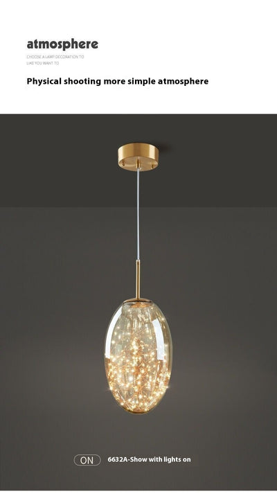 Lámpara Colgante de Cristal Minimalista Moderna - Image 16