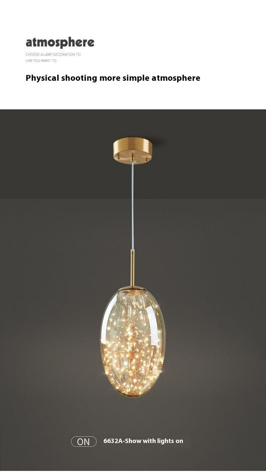Lámpara Colgante de Cristal Minimalista Moderna - Image 16