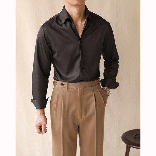 Camisa Manga Larga con Cuello Integrado - Image 2