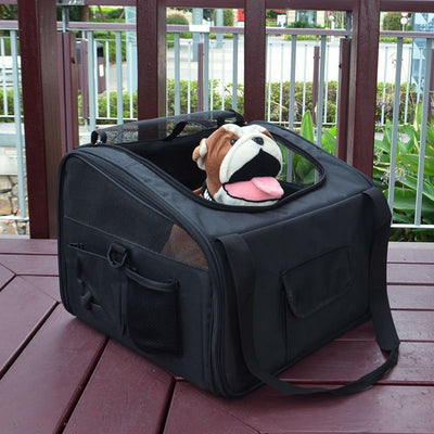 Mochila Portátil para Mascotas con Pañal para Gatos y Perros - Image 13