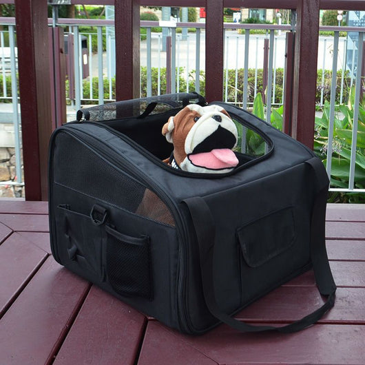 Mochila Portátil para Mascotas con Pañal para Gatos y Perros - Image 13