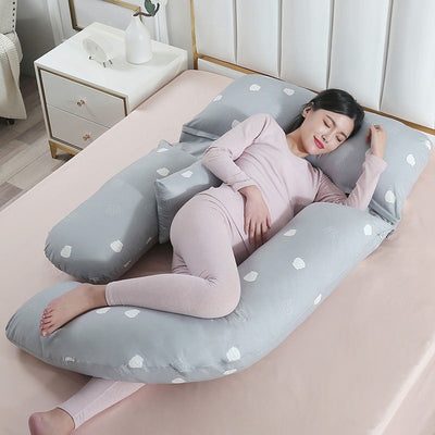 Almohada Maternidad Protección Cintura Tipo U para Dormir de Lado - Image 33