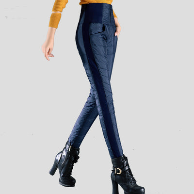 Pantalones Acolchados Finos para Mujer - Abrigo Exterior