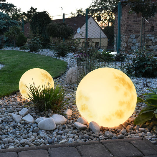 Lámpara Lunar para Patio Exterior Resistente al Agua
