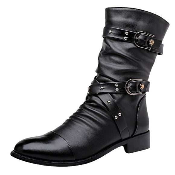 Botas Wellington con Punta Afilada para Hombre