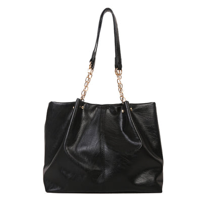Bolsa Tote de Gran Capacidad con Cadena de Hombro - Diseño Suave Premium - Image 5