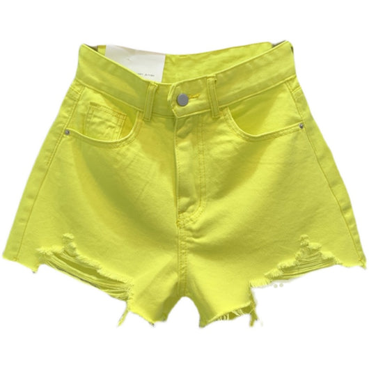 Pantalones Denim Anchos con Rotos y Orilla Cruda - Image 7