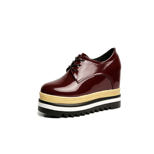 Zapatos Plataforma Casual para Mujer - Diseño Liso y Versátil - Image 11