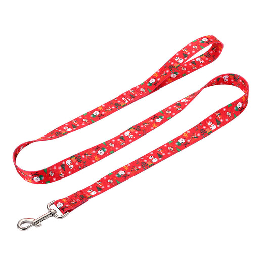Correa Navideña para Perros con Cuerda de Agarre Manual - Image 9