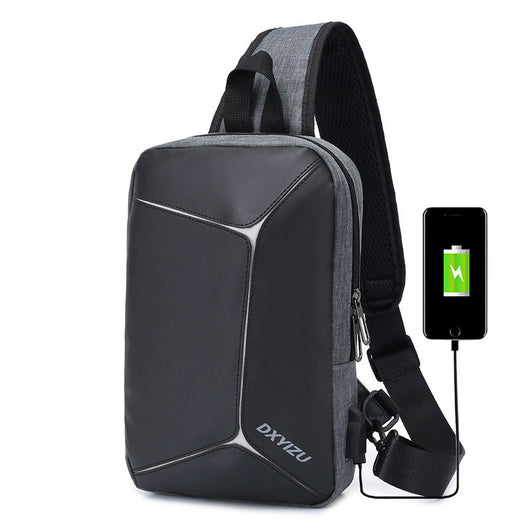 Bolsa Mensajero Recargable para Hombre con Protección Antirrobo y Resistencia al Agua - Image 16