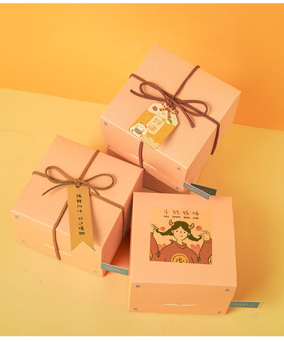 Caja de Cartón Cuadrada para Galletas Artesanales de Turrón y Polvorones - Image 6