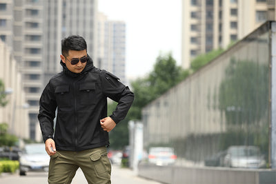 Chaqueta Táctica Camuflaje con Forro Polar para Deportes al Aire Libre - Image 17