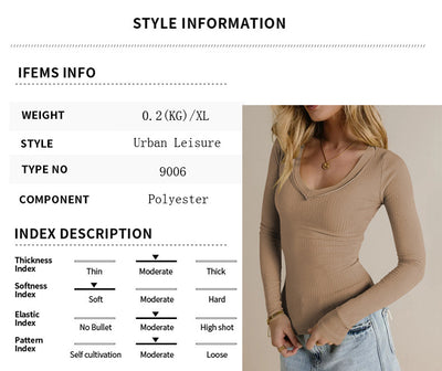Blusa Ajustada Y2K Otoño para Mujer - Estilo Europeo y Americano - Image 7