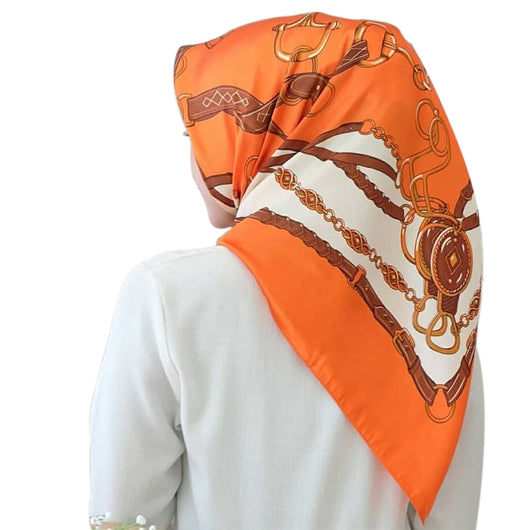 Pañoleta Estampada Grande de Rayón para Mujer - Image 8