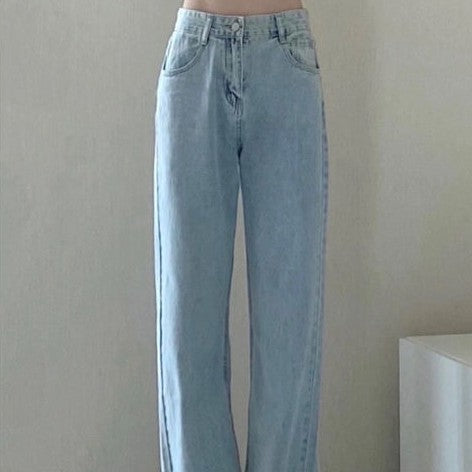 Pantalones Largos de Verano Estilo Retro con Caída Relajada