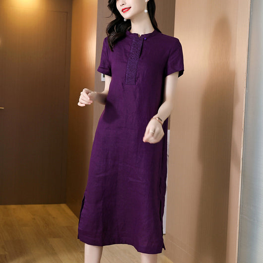 Vestido Ramio Verano Estilo Occidental Retro Literario Premium - Image 7