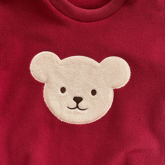 Pijama Enterizo Bebé Osito Cartoon Cálido de Felpa con Capucha - Image 29
