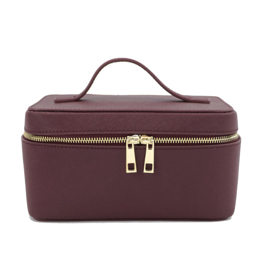 Bolso de Cuero Genuino con Patrón Cruzado - Image 10