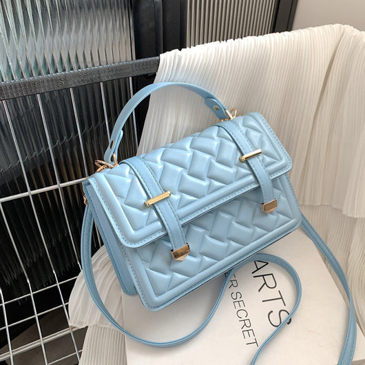Bolso Mujer con Cinturón de Moda y Diseño Diamantado Portátil - Image 4