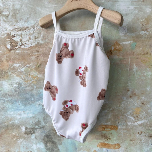 Traje de Baño Infantil Osito de Una Pieza