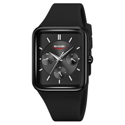 Reloj Cuadrado de Silicona Multifuncional Impermeable para Niñas - Image 2