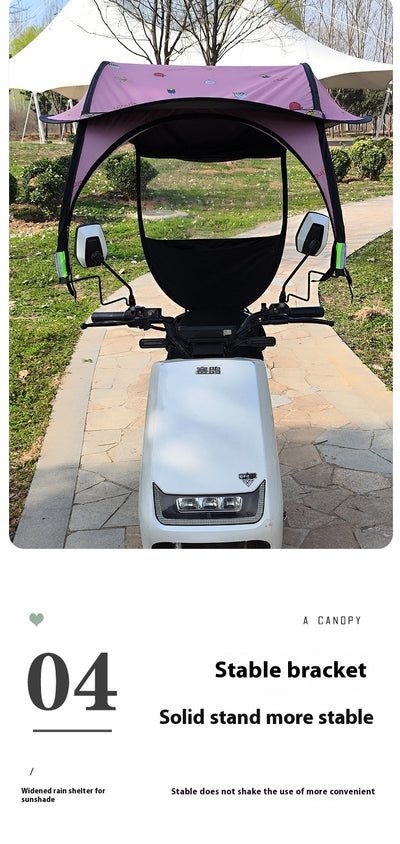 Toldo Protector Solar para Batería de Auto y Moto - Universal Cuatro Estaciones - Image 17
