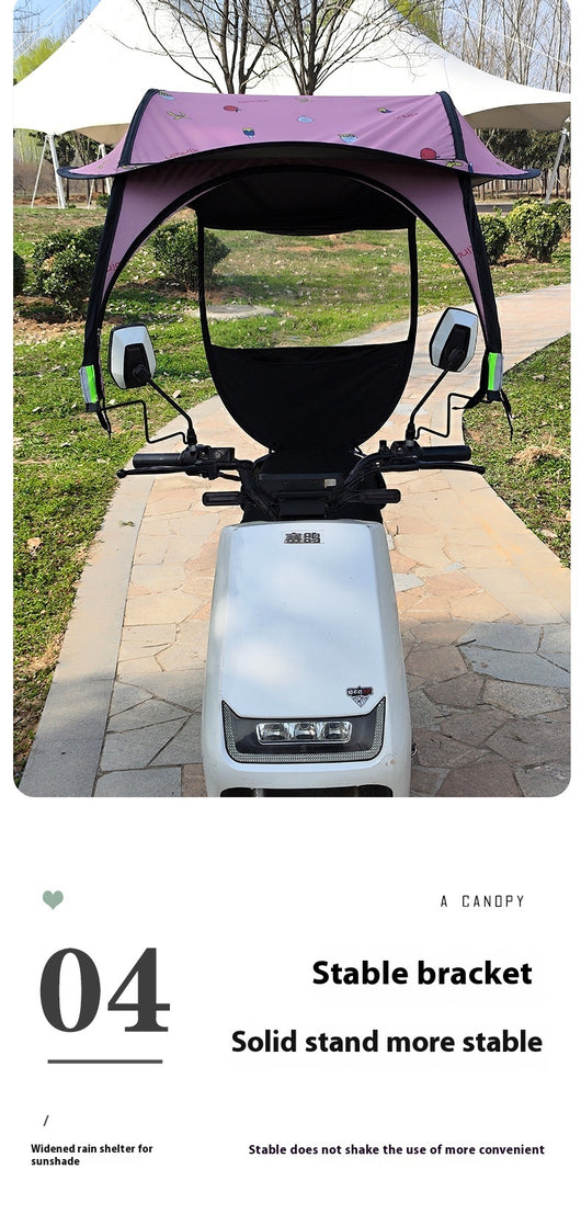 Toldo Protector Solar para Batería de Auto y Moto - Universal Cuatro Estaciones - Image 17