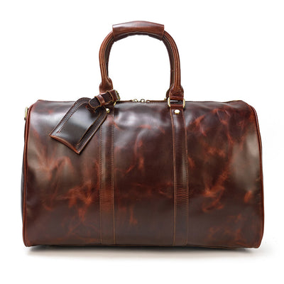 Bolso de Cuero Genuino Gran Capacidad Estilo Casual - Image 10