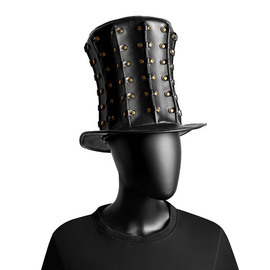 Sombrero de Fiesta Punk Unisex con Tachuelas - Estilo Rock Banquete - Image 15