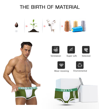 Bóxers de Cintura Media Transpirables para Hombre - Image 5