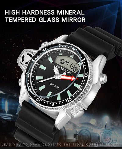 Reloj Deportivo Multifuncional Resistente al Agua con Esfera Grande - Image 13
