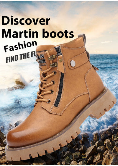 Botas Altas de Terciopelo Térmicas con Aumento de Altura - Image 10