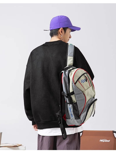 Sudadera Deportiva Casual con Cuello Redondo y Mangas Largas para Hombre - Image 12