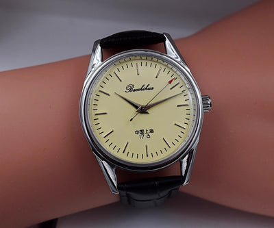 Reloj Mecánico Manual Retro Ultrafino para Hombre - Image 9