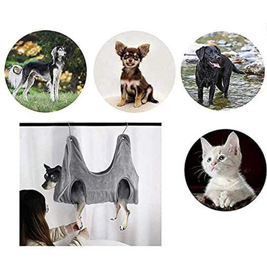Toalla Secadora para Mascotas con Gancho y Hamaca - Image 6