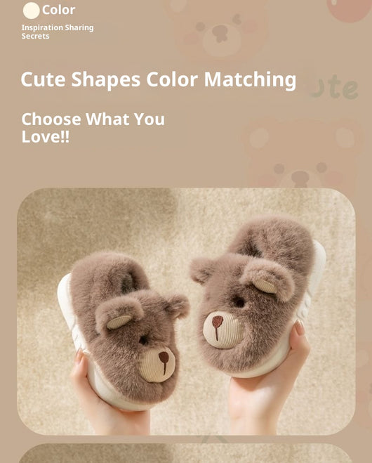 Pantuflas de Algodón Cálidas con Talón Reforzado para Niños y Niñas - Image 17