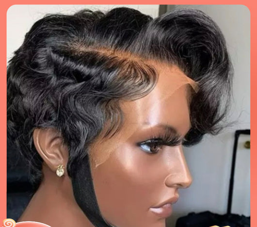 Peluca de Cabello Natural con Encaje Frontal para Mujeres - Image 8
