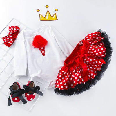 Conjunto de Romper con Falda Tul para Bebés y Niñas - Image 7