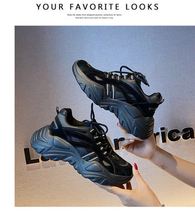 Tenis Plataforma Transpirables para Mujer - Diseño Viral de Verano - Image 7