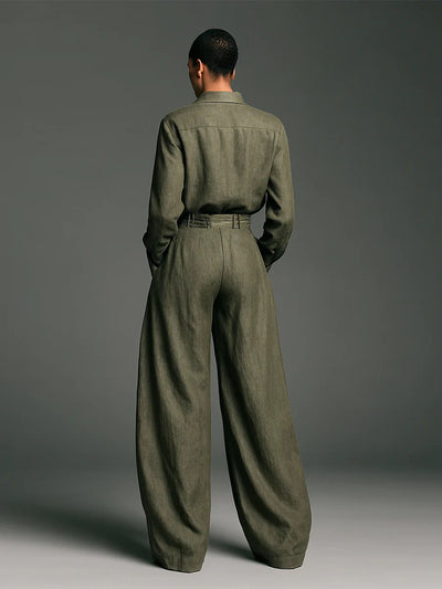 Conjunto Cardigan y Pantalón Dos Piezas Manga Larga Unisex - Image 7