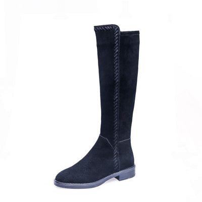 Botas de Equitación Otoño Invierno Estilo Británico para Mujer - Image 3