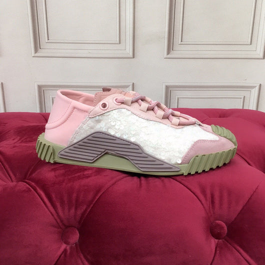 Tenis Casual Colorblock con Cordones y Suela Plana - Image 13