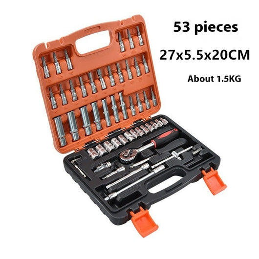 Juego de Llaves de Tubo y Trinquete Profesional para Reparaciones - Image 5